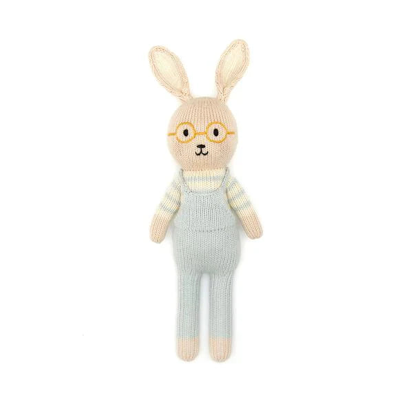 Tun Tun Mike The Bunny Knit Doll 11.5"
