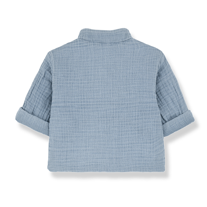 1+ in The Family Adriano Padded Denim Jacket