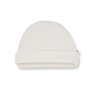 1+ in the Family Rosetta Ecru Footie + Hat