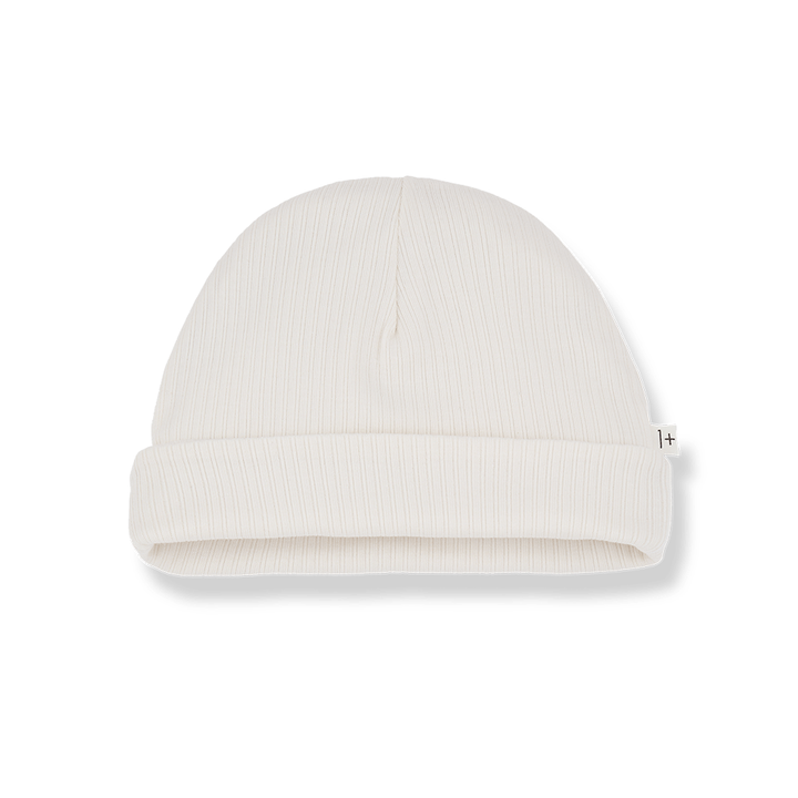 1+ in the Family Rosetta Ecru Footie + Hat