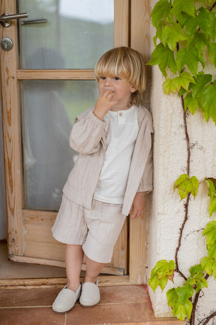 1+ in the Family Genis Beige Jacket