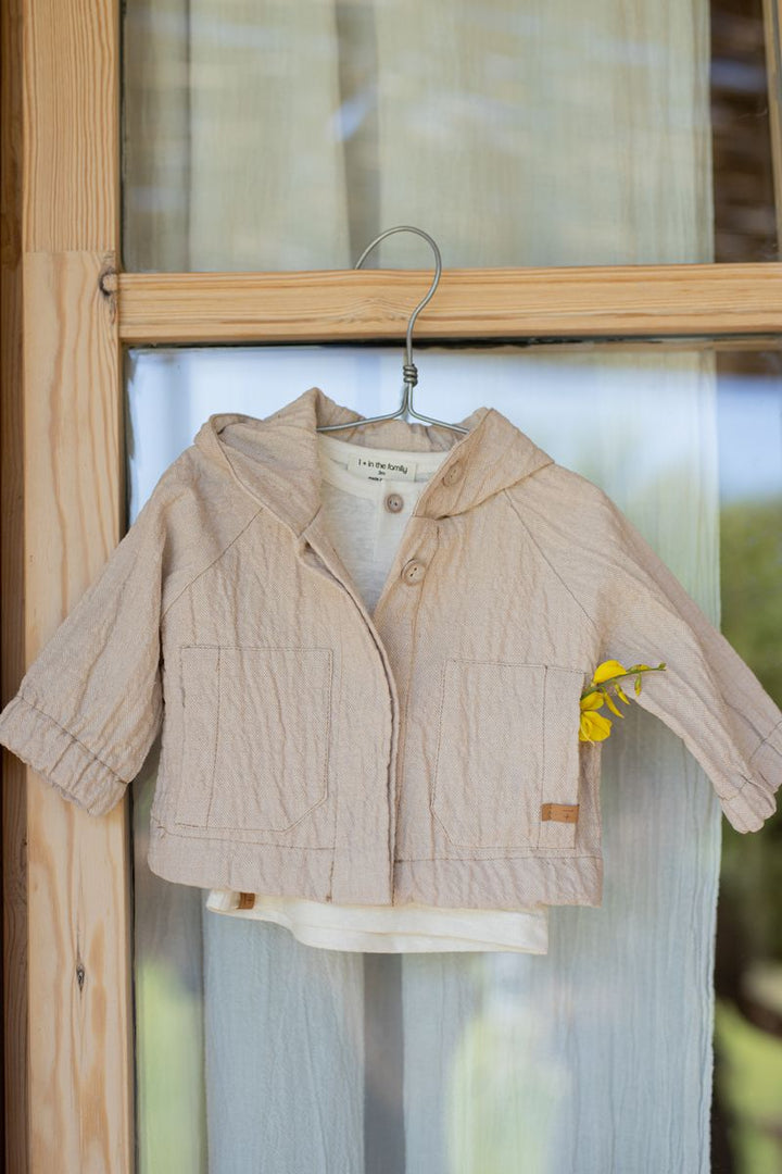 1+ in the Family Genis Beige Jacket