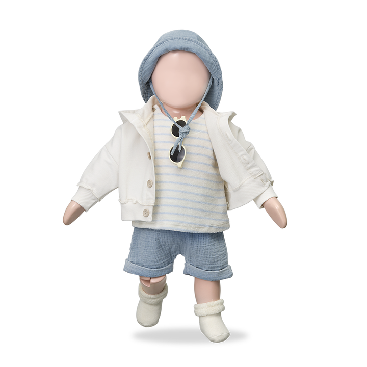 1+ in the Family Angelo Denim Bermuda