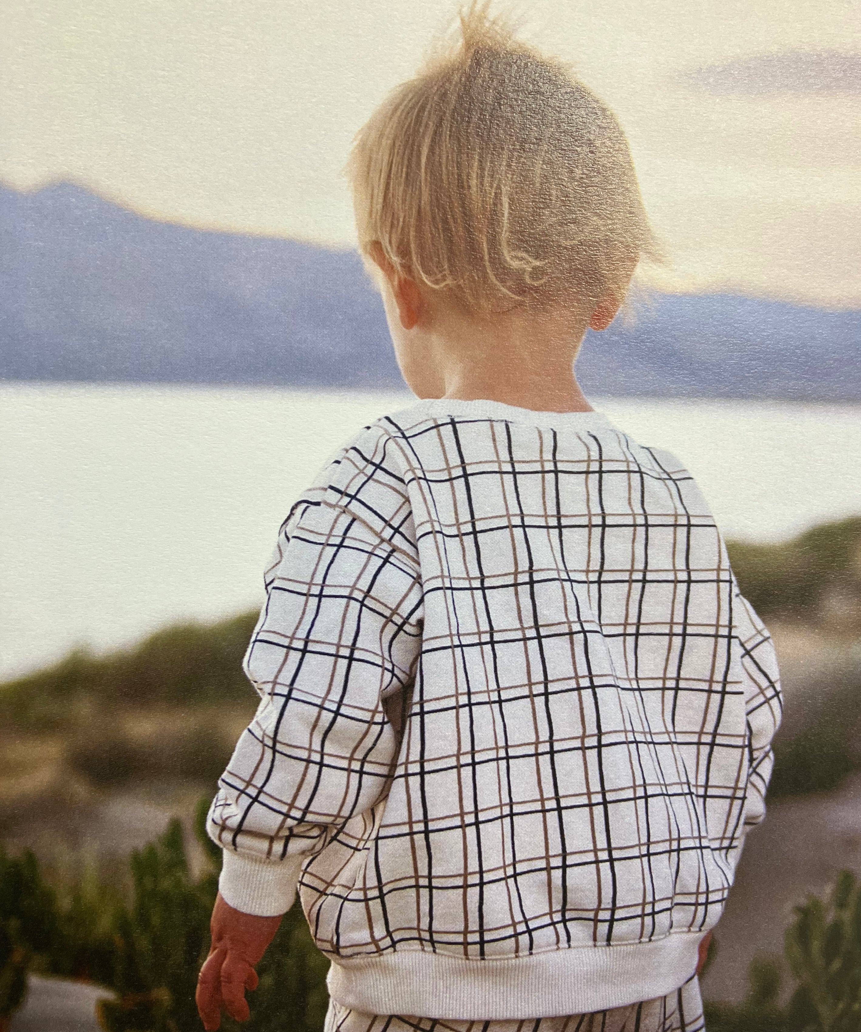 Antebies Boys Plaid Sweatshirt - B PJ 29604