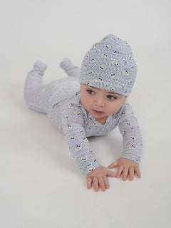Lola - Baby Cherry Print Romper Set