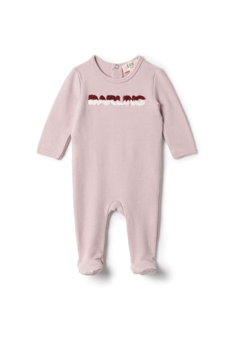 Lux Precious Pink Darling Footie