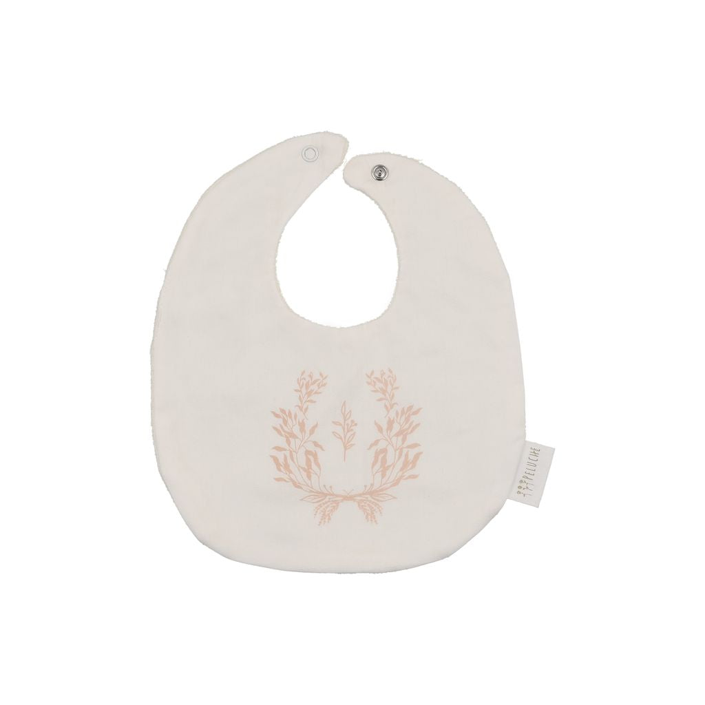 Peluche Pink Botanical Bib