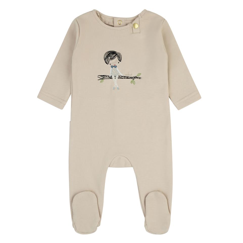 Cadeau Boys Tan Doll on Branch Footie