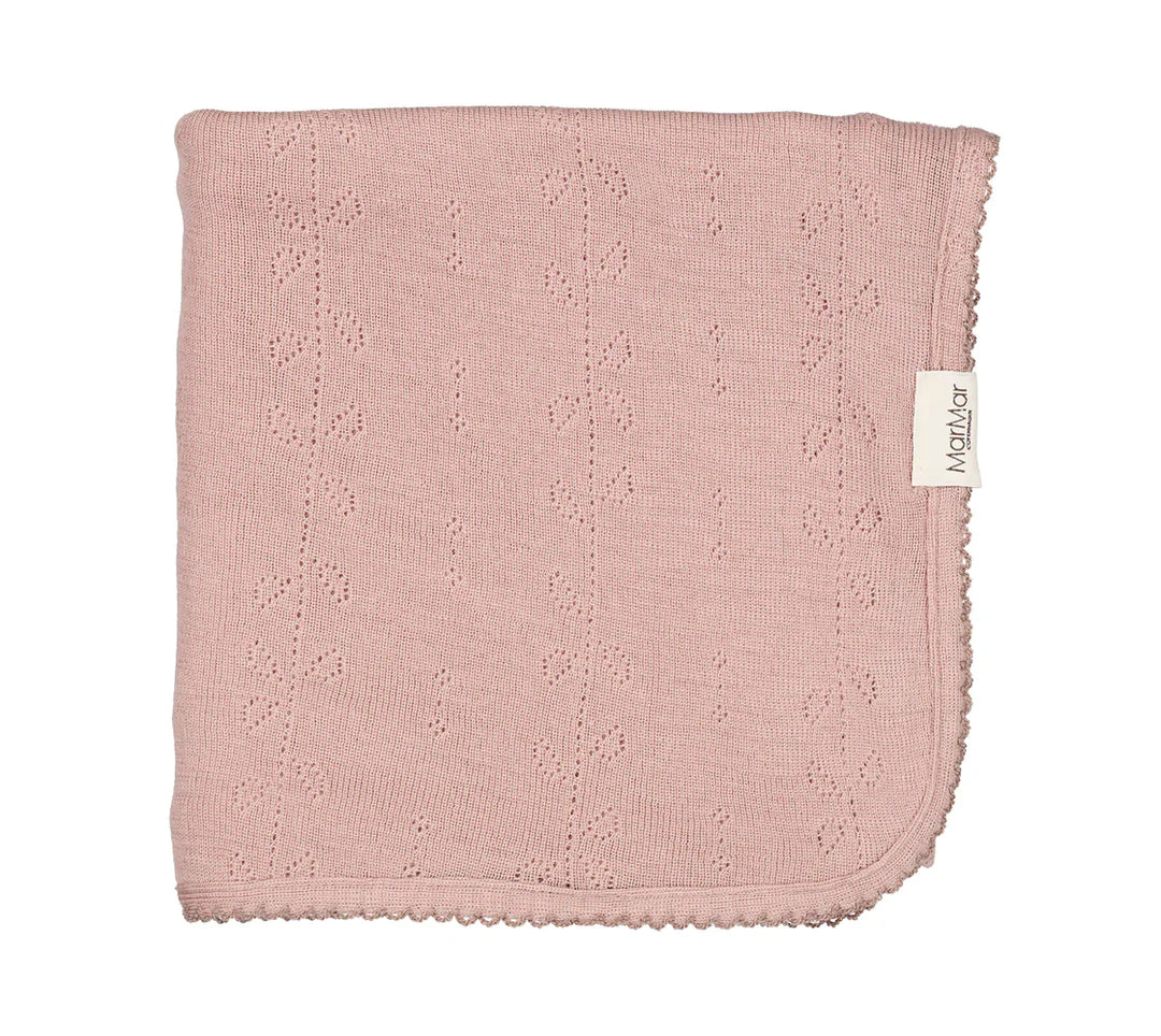MarMar Alida Burnt Rose Blanket
