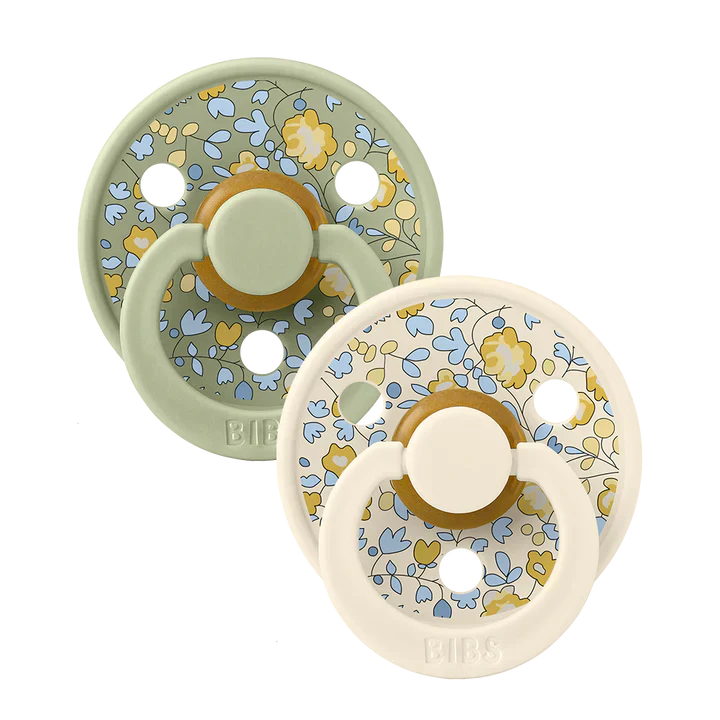 BIBS x LIBERTY Colour 2 Pack Eloise Natural Rubber