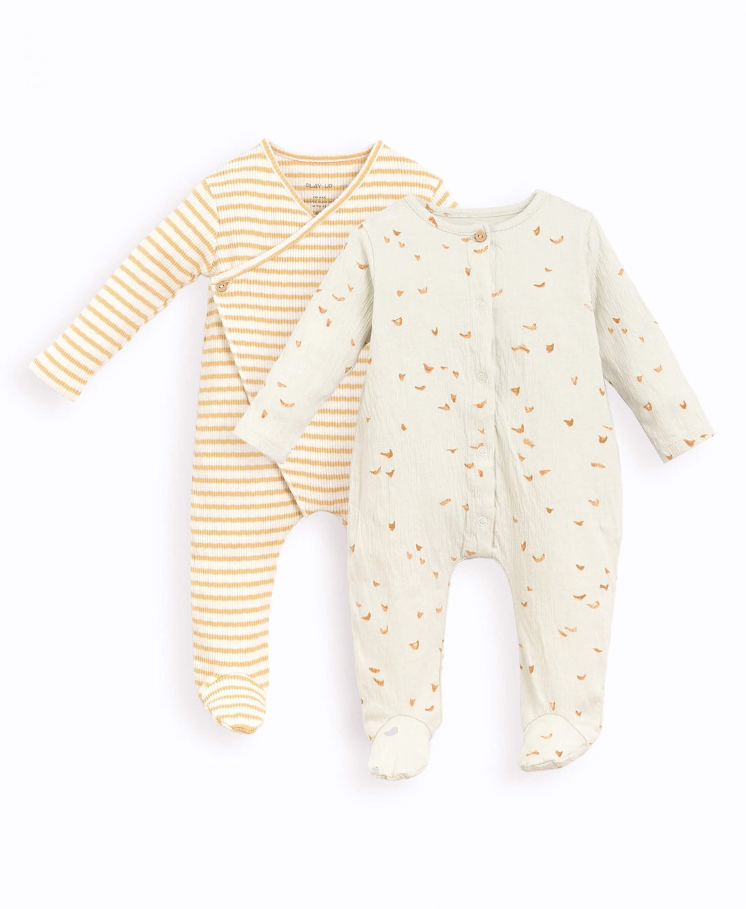 Play Up Floral Front Snap Footie