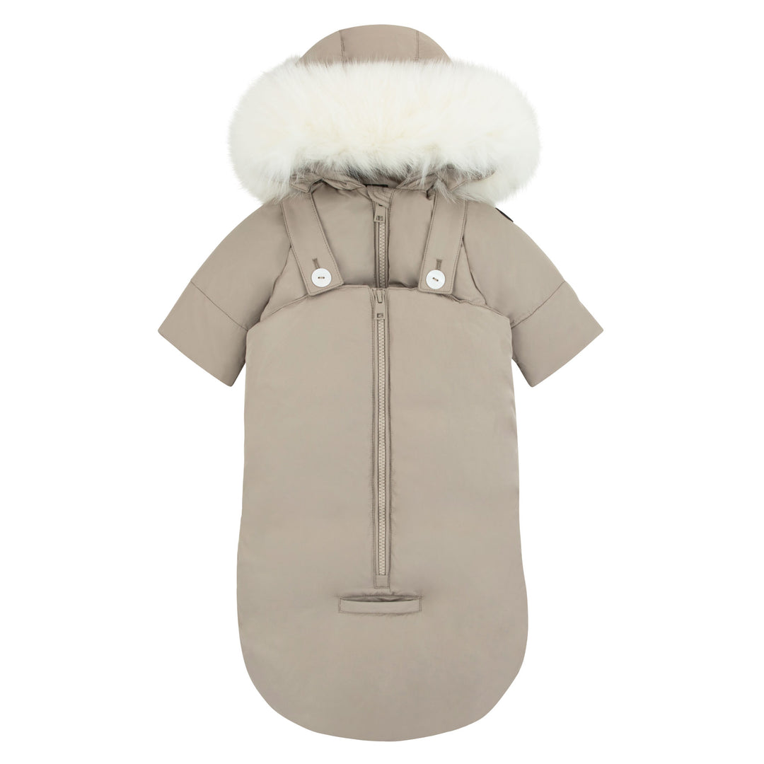 Pramie Beige Snowsuit