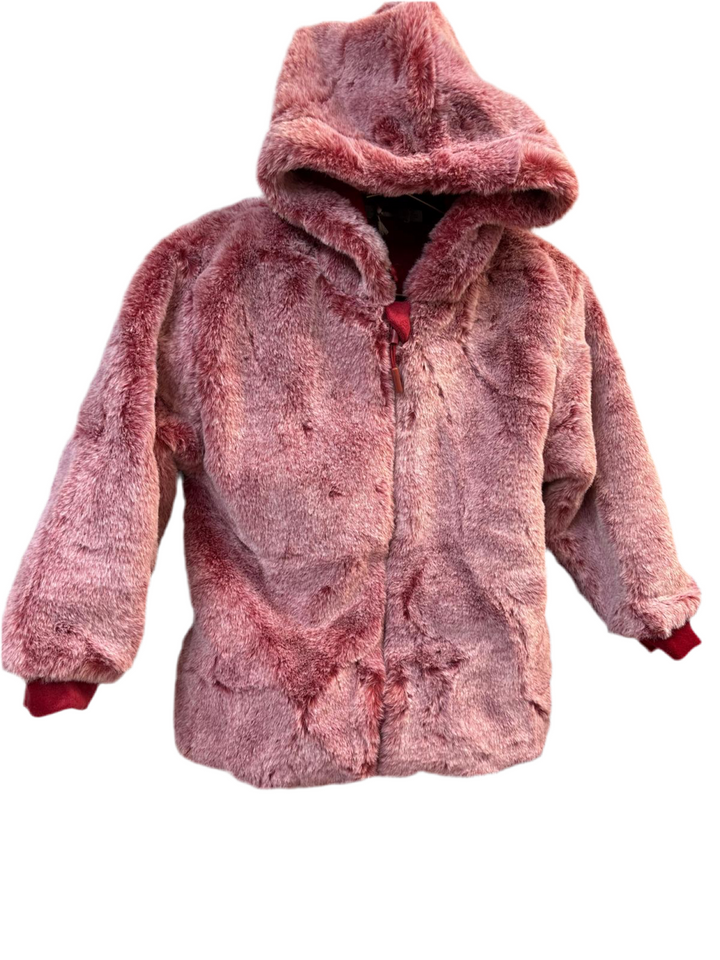 Little Lux Frosted Fur Jacket