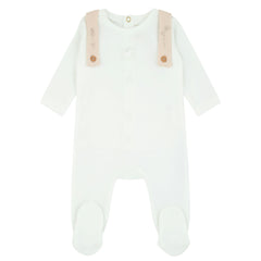 Cadeau' Baby Suspenders Collection Girls Footie
