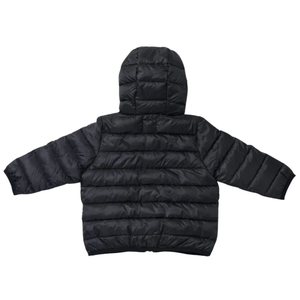7AM Enfant Roll Me Puffer – Black Kids Winter Jacket