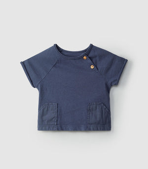 SNUG Baby T-Shirt & Ribbed Shorts For Infants
