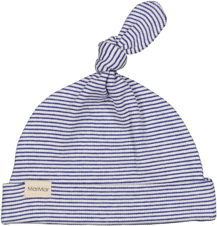 MarMar Blue Stripe Wrap Set + Hat
