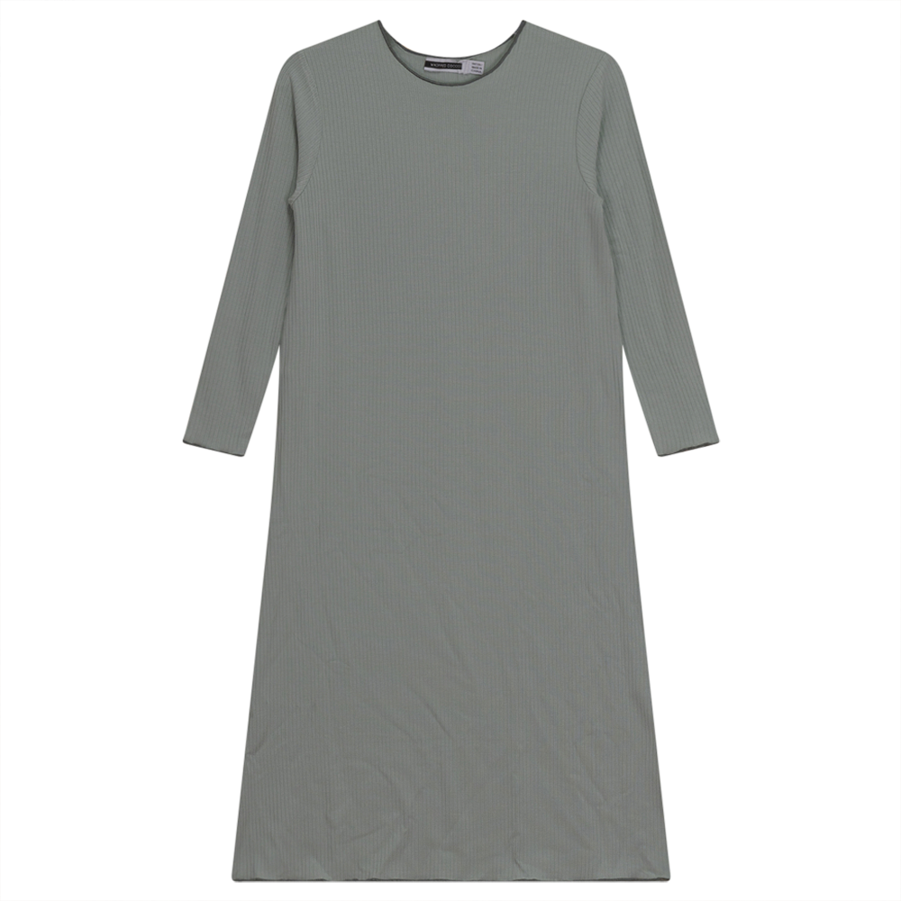 Whipped Cocoa Light Green Rib Dress