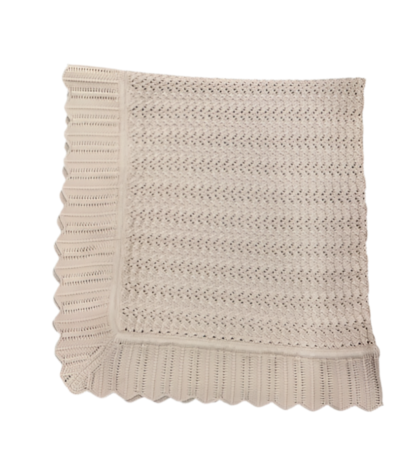 Carmina Anemone Knit Blanket