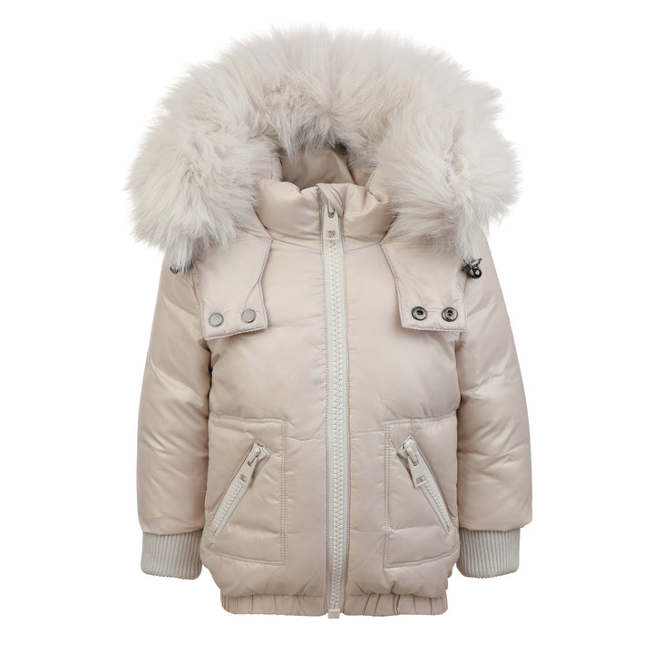 Pramie Little Boys Light Beige Coat