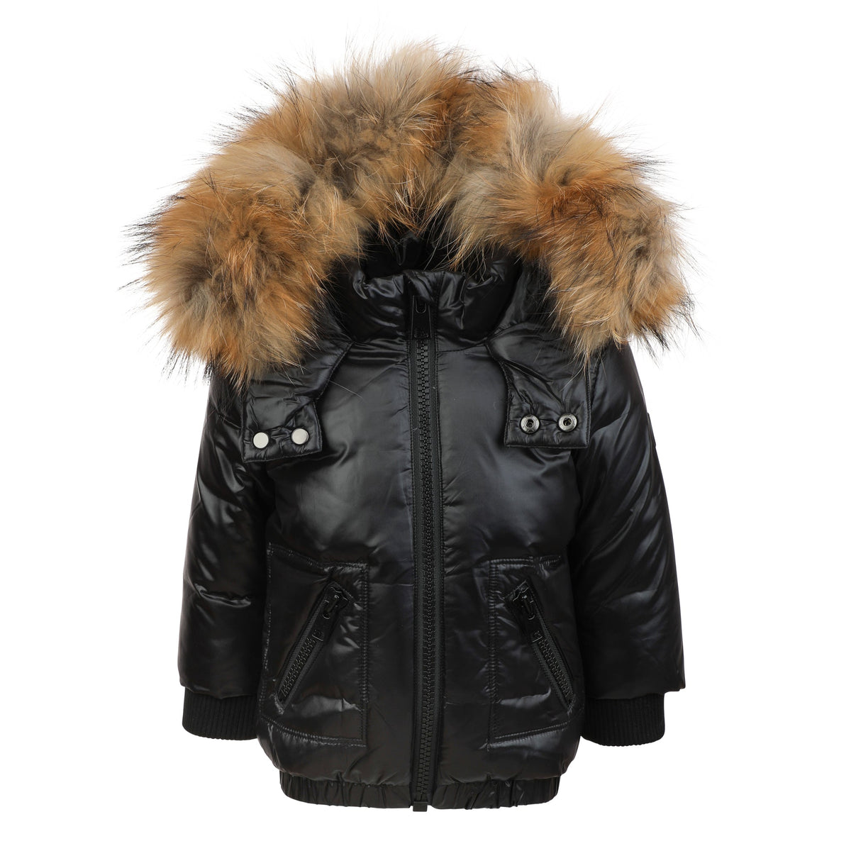 Pramie Little Boys Black Coat