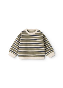 MarMar Copenhagen Tammas B Sweatshirt Seaweed Stripe