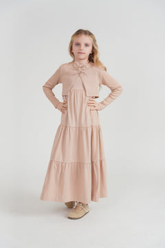 Seal – Girls Cardigan Robe (Pink)