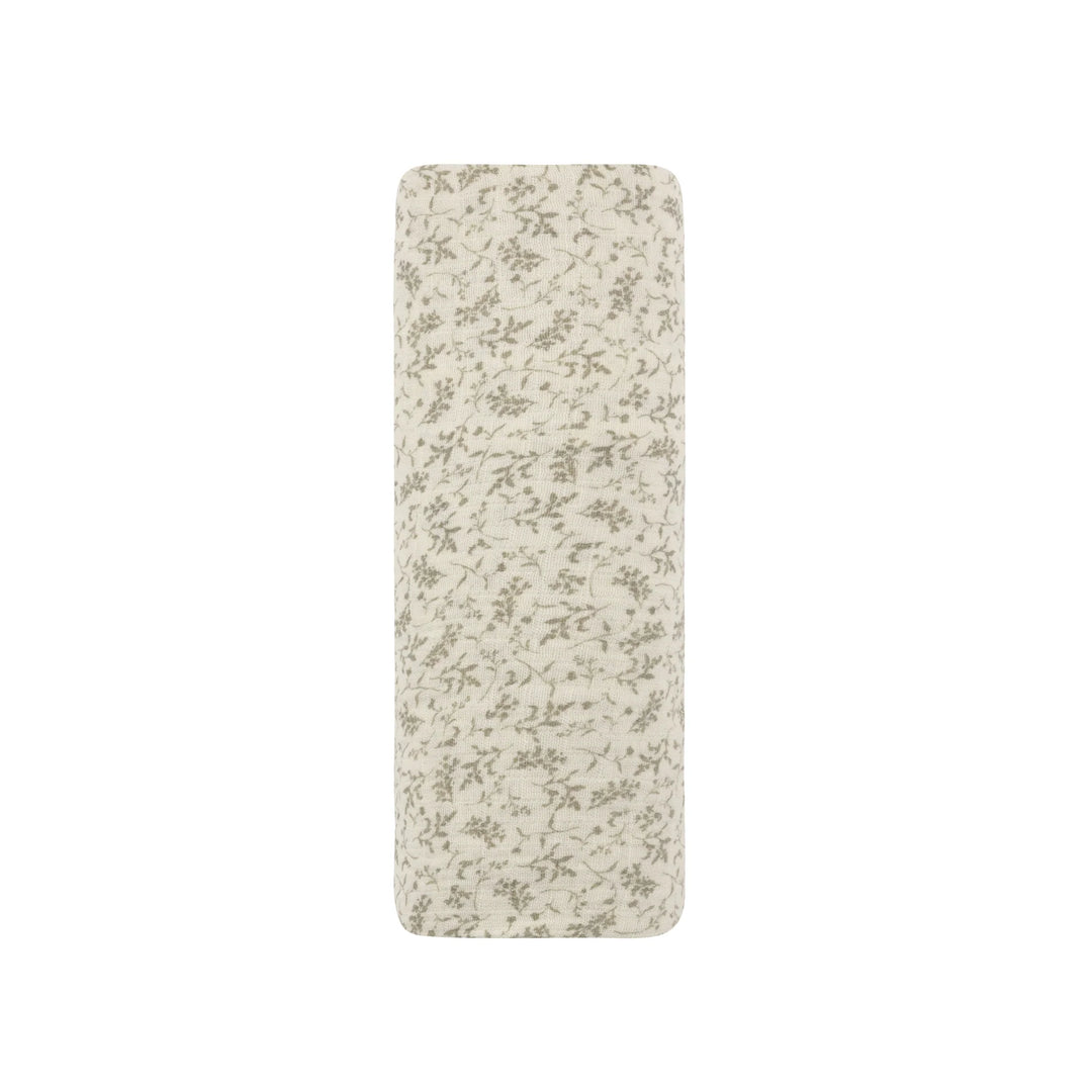 Ely's & Co Ivory/Sage Vine Muslim Swaddle