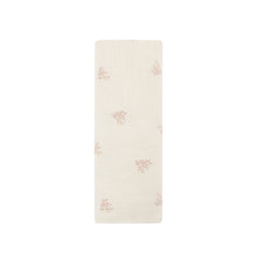 Ely's & Co Ivory Girl Leaf Muslin Swaddle