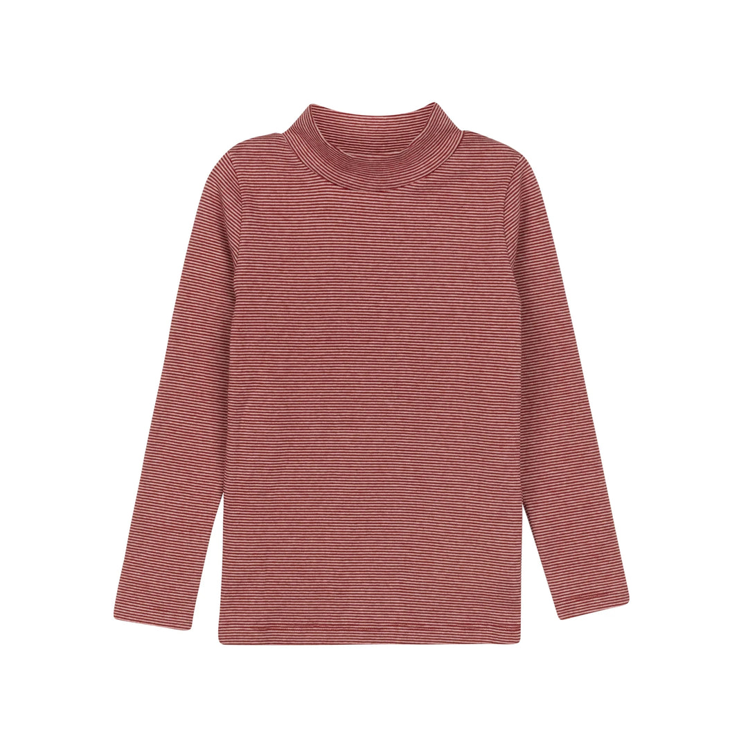 Ely's & Co Pink Autumn Kids Turtleneck