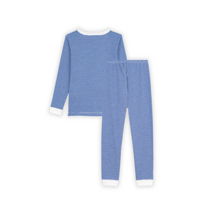 Petit Bateau - Striped Cotton Pajamas for Kids
