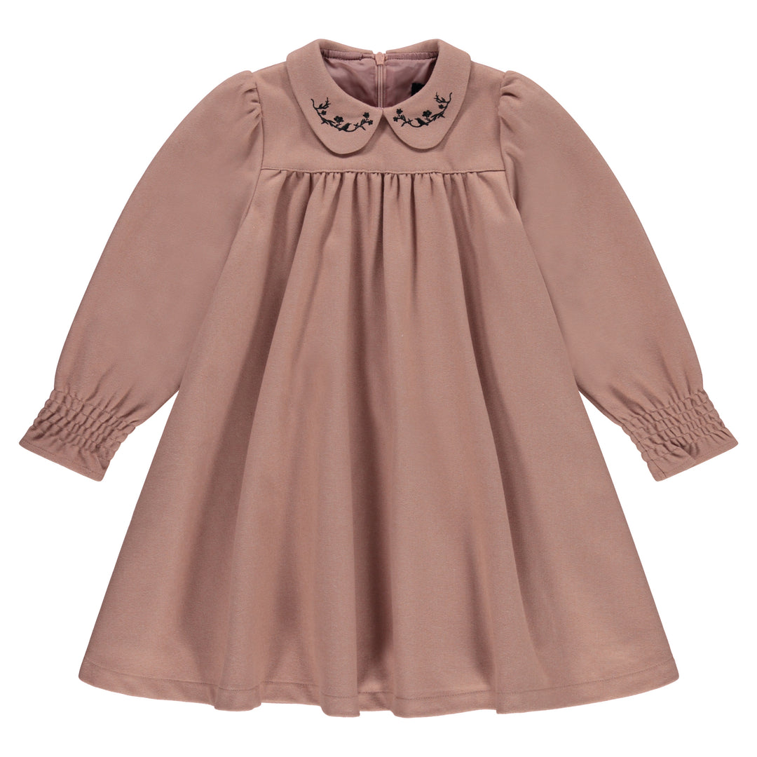JayBee Dusty Pink Woven Dress