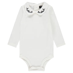 JayBee Ivory Peter Pan Onesie