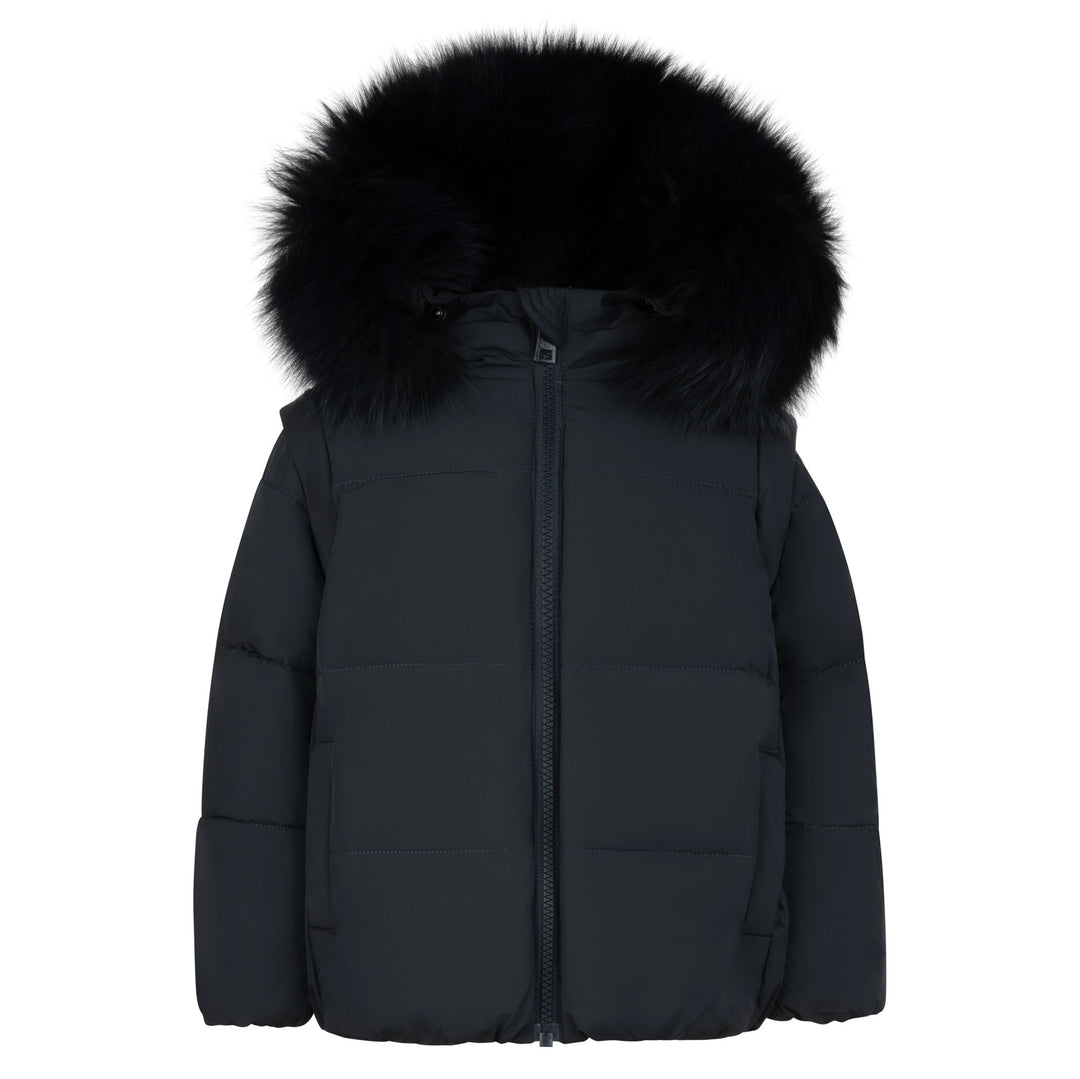 Pramie Little Boys Black Jacket