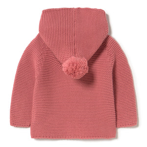 Li & Me – Knit Hooded Cardigan