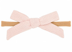 Knit Flat Bow Headband – Roselle
