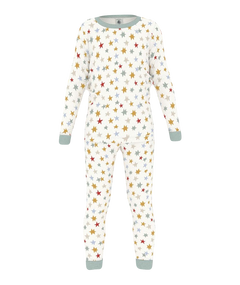 Petit Bateau - Star Print Long Sleeve Lounge Set | Cozy Everyday Essential