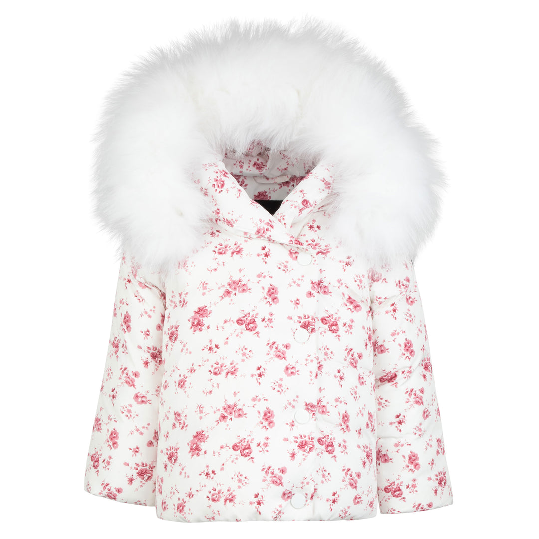 Pramie Pink Floral Print Jacket