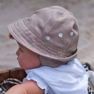Sand Hat With Chinstrap Baby & Toddler: 0-3 Months