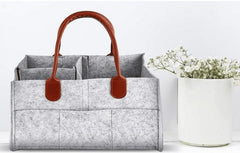 Felt Diaper Storage Organizer