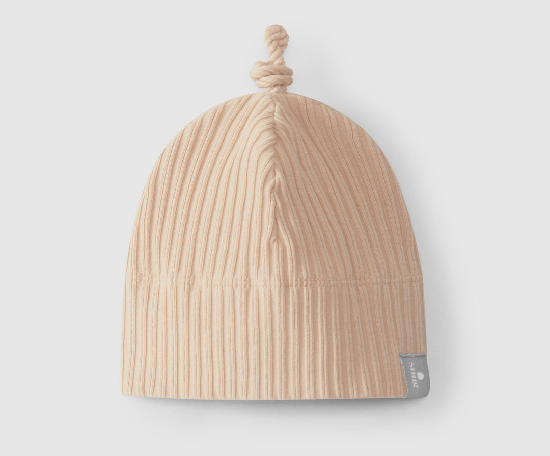 Snug Nude Pink Rib Knot Hat