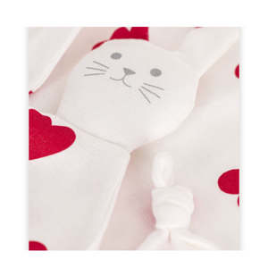 Petit Bateau | Heart-Shaped Cotton Doudou