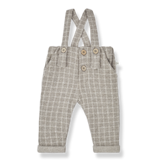 1+ in the Family Hendrick Taupe Pants with Suspenders