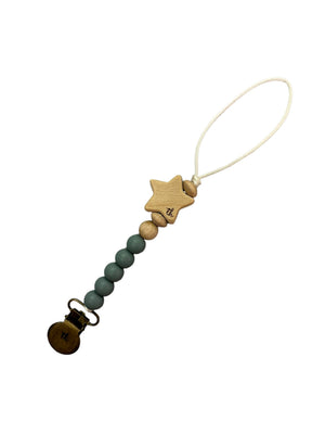 Three Hearts & Co. - Kinley Paci/Toy Clip: Misty Rose