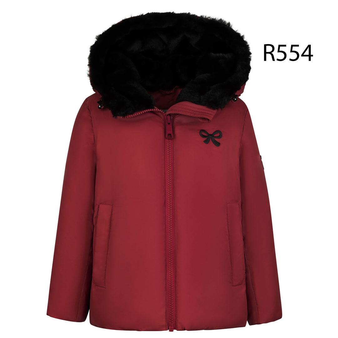 Raygo Red Embroidered Bow Jacket