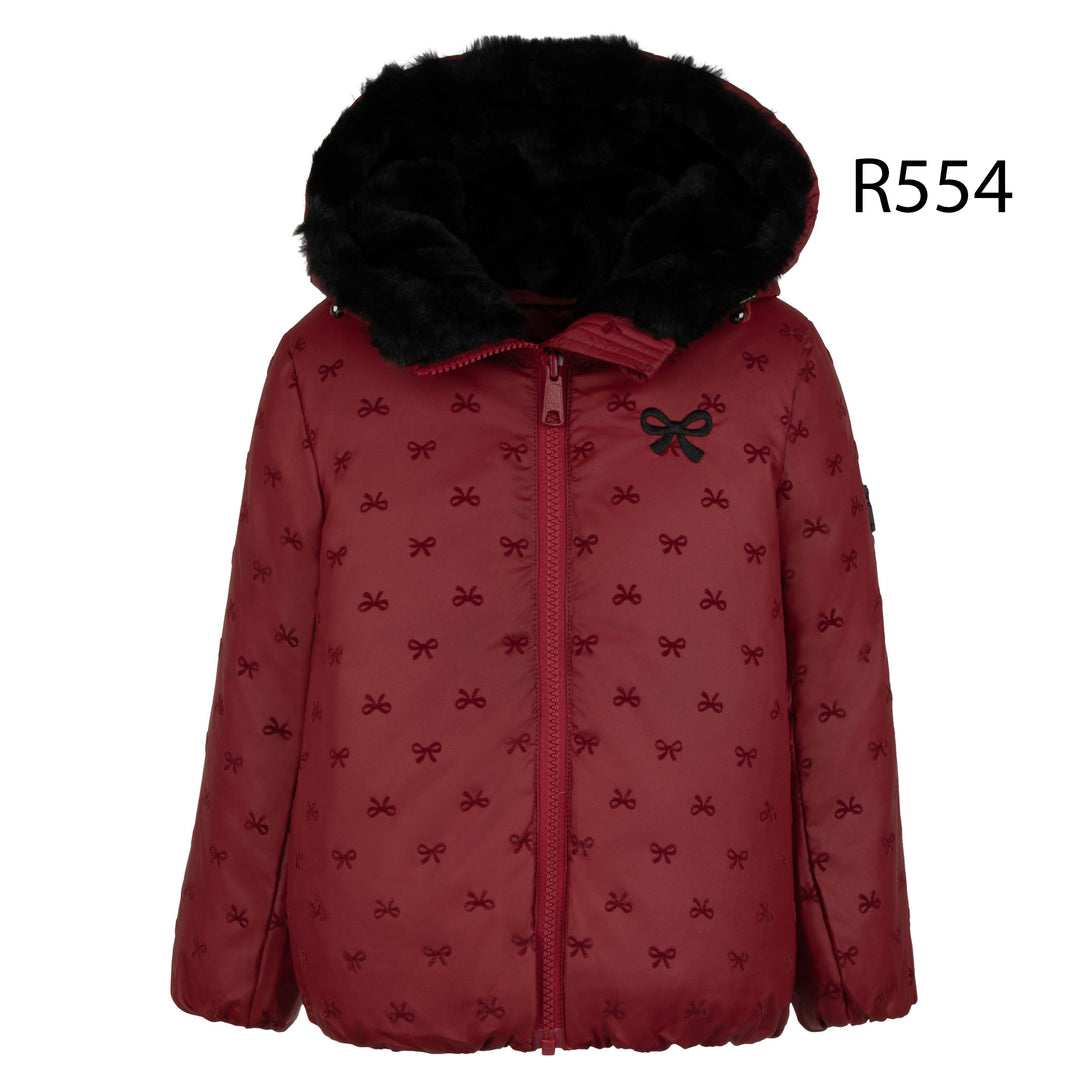 Raygo Red Embroidered All Bows Jacket