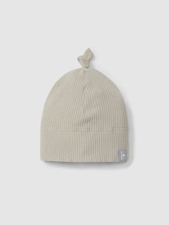Snug Sage Ribbed Beanie
