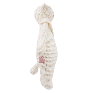 Hands Craft - Handmade Crochet Doll: Platinum Barbra the Softie