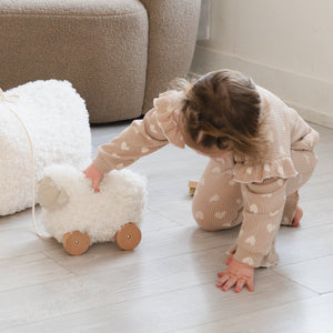 Little Lamb Kind - BELLA // Pull-along sheep // Cream // Best-selling