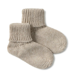 Li & Me knit baby socks in soft cotton, cozy newborn and infant socks for everyday wear